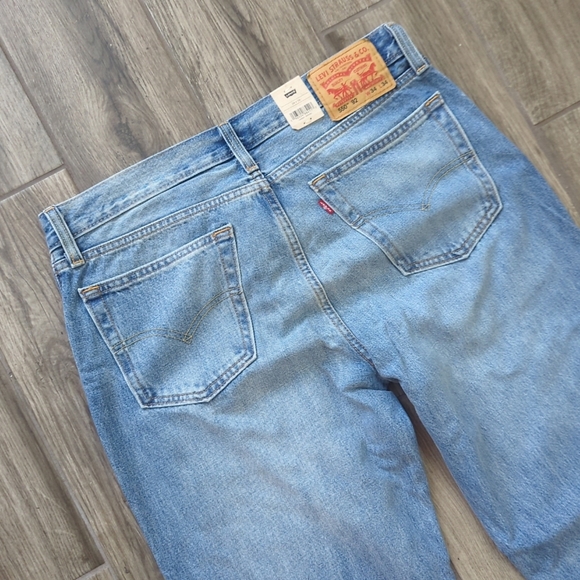 Levi's 550 '92 Relaxed Taper Painted Splatter Distressed Jeans 34x34 - Picture 9 of 16